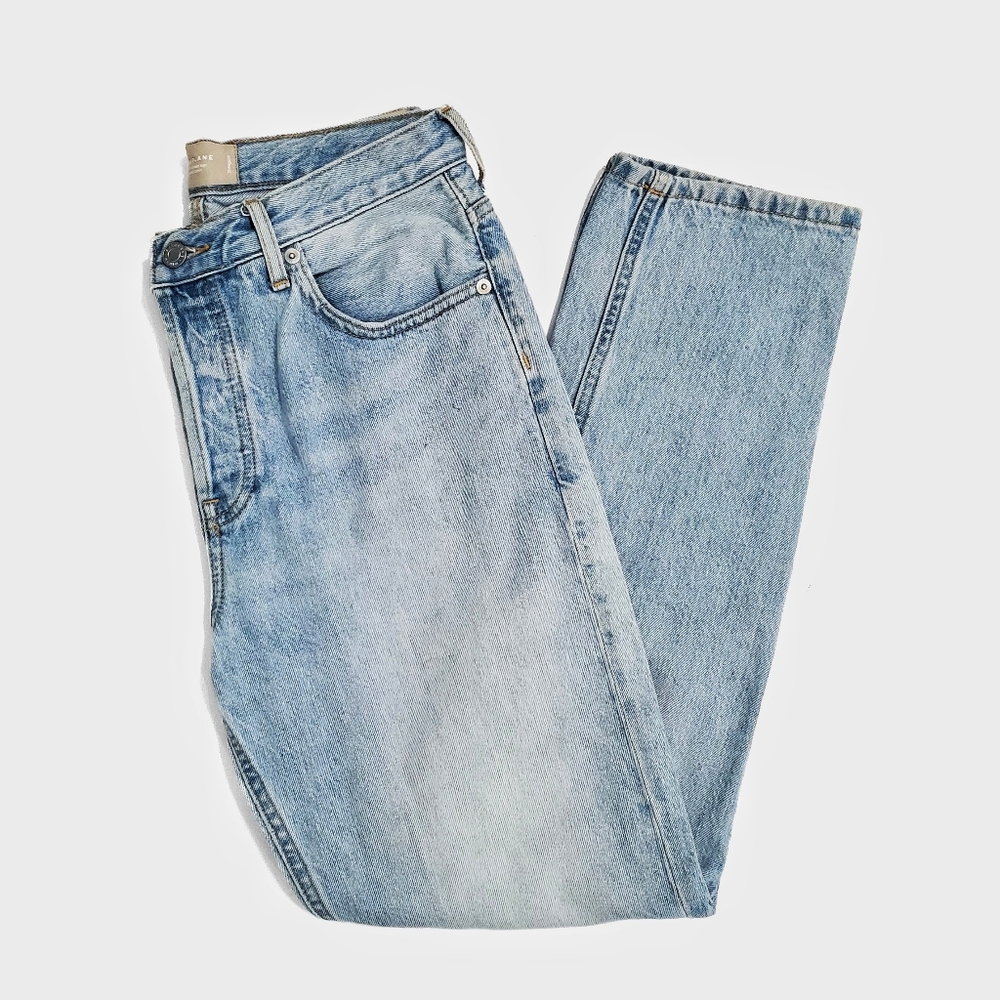 EVERLANE Light Wash High Rise The 90's Cheeky Jean